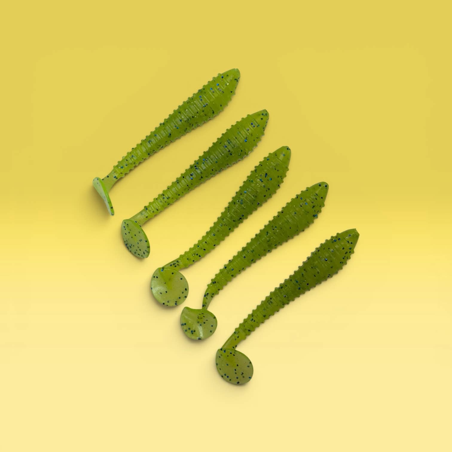 3.5 inch ringed swim bait 10 pack